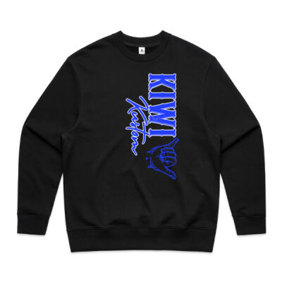 Kiwi Kustom Blue -  Mens Crew Neck Thumbnail