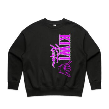Kiwi Kustom Pink - Womens Crew Neck Thumbnail