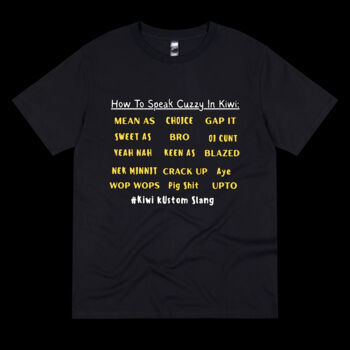 Speak Kuzzy - Mens T Shirt Thumbnail