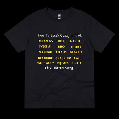 Speak Kuzzy - Mens T Shirt Thumbnail