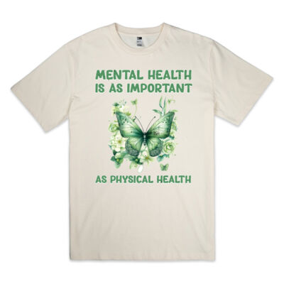Mental Health Is Important - Unisex T Shirt Thumbnail