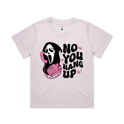 No You Hang Up - Womens T Shirt Thumbnail