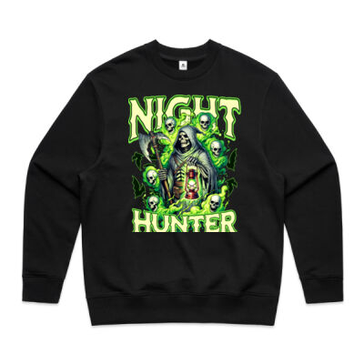 Night Hunter - M/Unisex Crew Neck Thumbnail