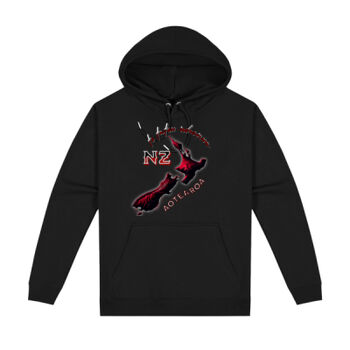 NZ Aotearoa Red - Unisex/M Hood Thumbnail