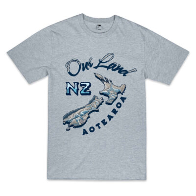 NZ Aotearoa Blue - Unisex T Shirt Thumbnail