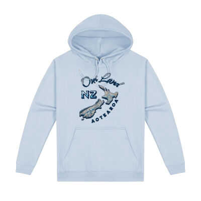 NZ Aotearoa Blue - Unisex/M Hood Thumbnail