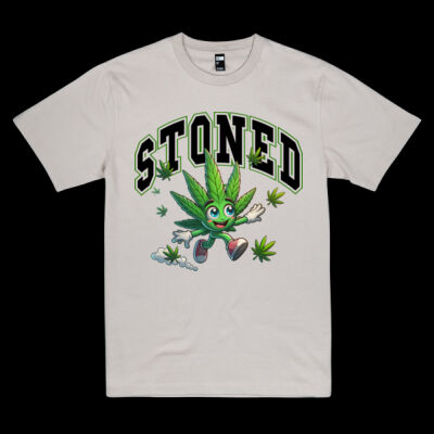 Stoned Leaf - Unisex T Shirt Thumbnail